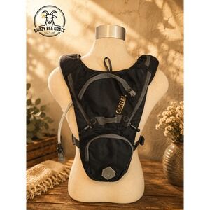 CAMELBAK ROGUE HYDRATION PACK BLACK NYLON BIKE HIKING BACKPACK BAG